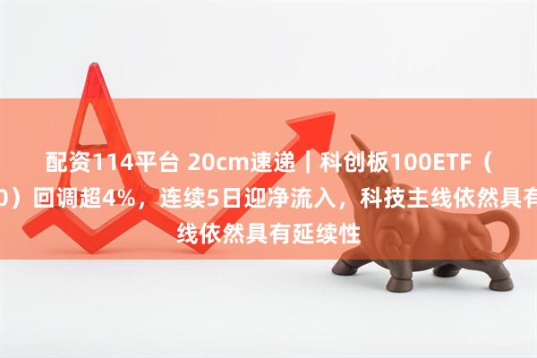 配资114平台 20cm速递｜科创板100ETF（588120）回调超4%，连续5日迎净流入，科技主线依然具有延续性